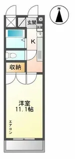 プランドール・旭【2階】の間取り