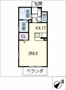 BASE曙【3階】の間取り
