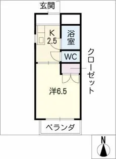 福善ビル【4階】の間取り