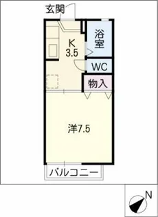 アメニティAT【2階】の間取り