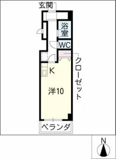 第1藤が丘マンション【3階】の間取り