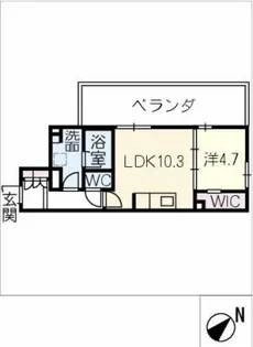アンビエラ宝が丘【3階】の間取り