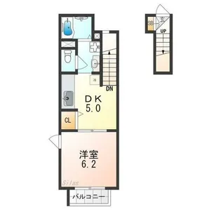 フルールふじさわ台【2階】の間取り