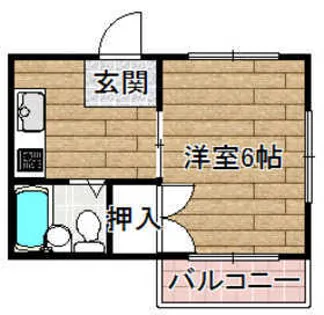 明輝春日マンション【302号室】の間取り