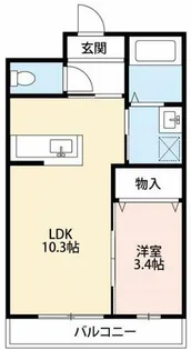 愛知県岡崎市若松町字宮前【マンション】の間取り