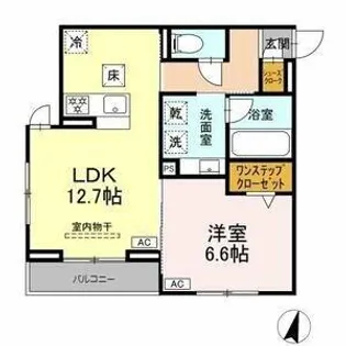 luvita上社【1階】の間取り