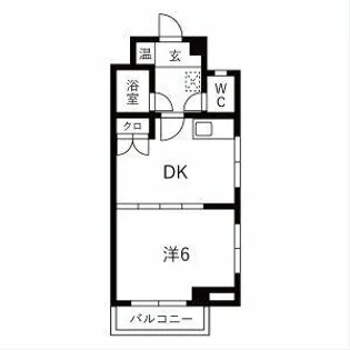 カーサニイミ【3階】の間取り