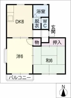 with fanny【2階】の間取り