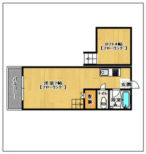 マキシム空港前III【2階】の間取り