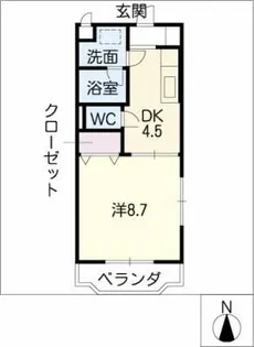 アンダルシア【3階】の間取り