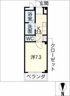 小林ビル【3階】の間取り