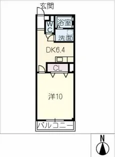 ポルチーニ【2階】の間取り