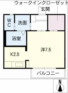 ノーブルパーク【1階】の間取り