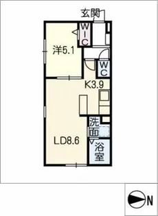BASE白馬【1階】の間取り