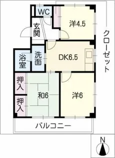 ヴィーダ 41【1階】の間取り