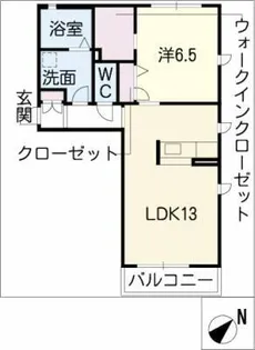 ファミール瑞晃【2階】の間取り