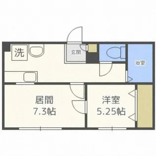 第3澄川銀座パレス【2階】の間取り