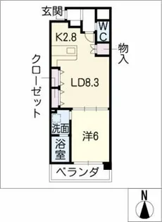Arsa NEXT【2階】の間取り