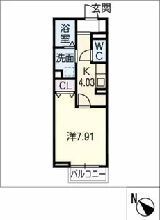 Joy Land A【2階】の間取り