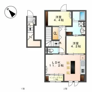 アートメゾン【2階】の間取り