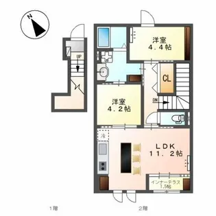 アートメゾン【2階】の間取り