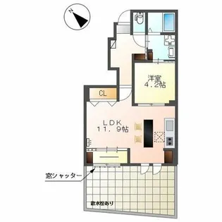 アートメゾン【1階】の間取り