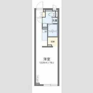 アルクヴィラ アンシャンテ【202号室】の間取り