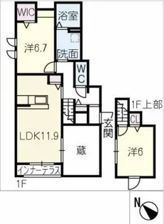 felice H・S【1階】の間取り