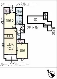 felice H・S【2階】の間取り