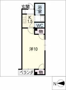 パル松井【3階】の間取り