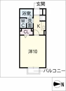 木瓜ハウス【1階】の間取り