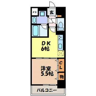 セレブレイト葵【3階】の間取り