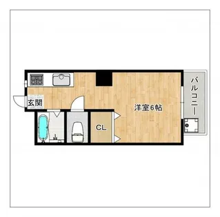 第2天野ビル【302号室】の間取り