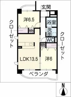 YIM【4階】の間取り