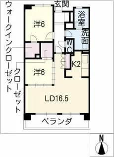 グラン・アベニュー本郷【9階】の間取り