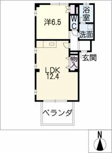 ボヌール【2階】の間取り