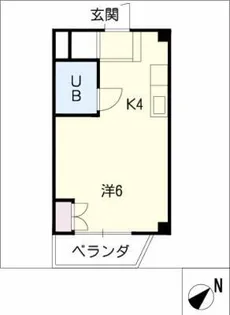 グリーン宮前【1階】の間取り
