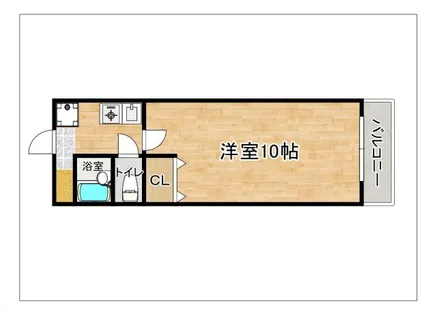 ドリームベイサイド【802号室】の間取り