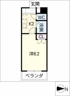 Maison de 昴【3階】の間取り