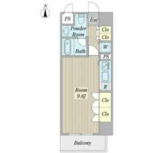 S-FORT桜山【4階】の間取り