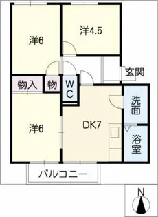 アネックス不二【2階】の間取り