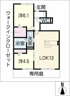 フルーティーⅤ【1階】の間取り