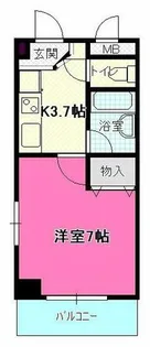 サンピア丸野【00202号室】の間取り