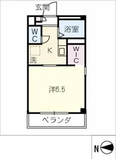 カーサ・フェリーチェ【3階】の間取り