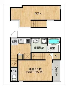 ユメゾン【205号室】の間取り