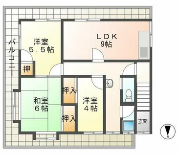 結城ビル【3階】の間取り