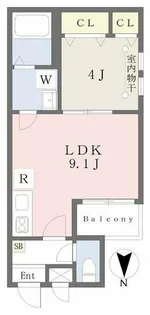 Cherim柴田【2階】の間取り