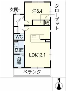 ルーチェ【2階】の間取り