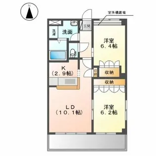 ドルチェ【3階】の間取り