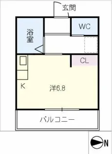 PieceS球【2階】の間取り